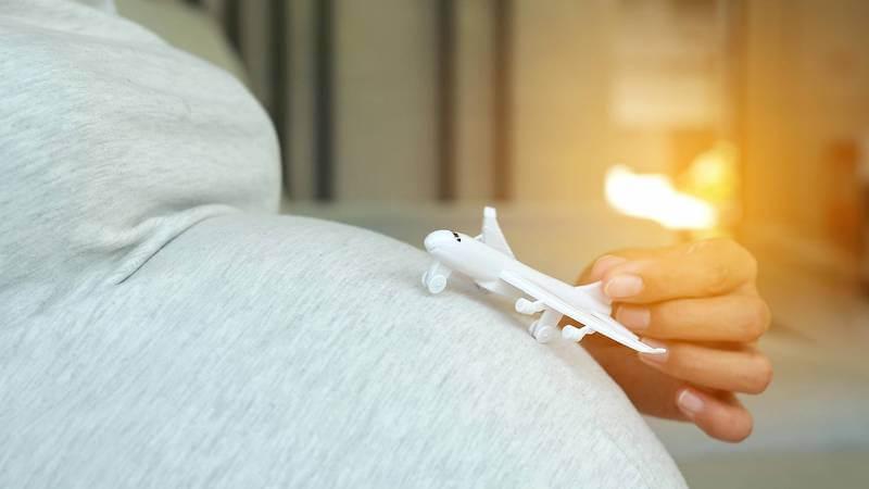 Как перелеты влияют на беременность