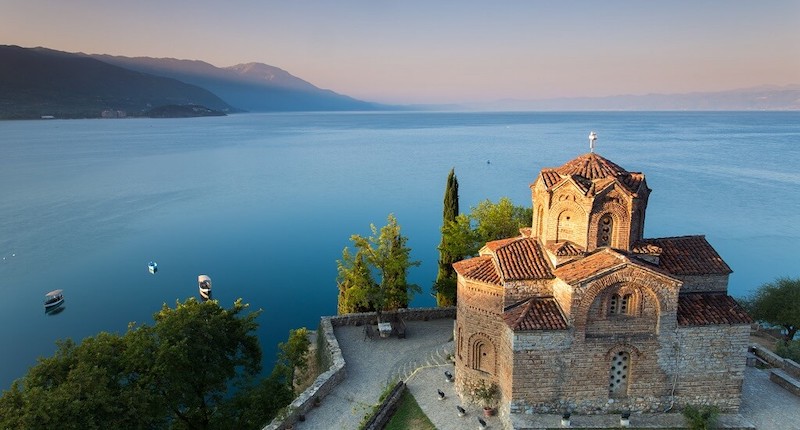 Охридское озеро, Албания